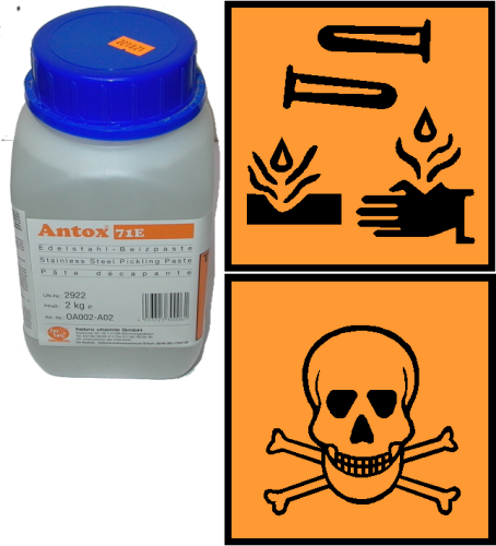 Zum Produkt Edelstahl-Beizpaste farblos ANTOX 71 E