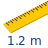 Length: 1.2m
