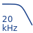 Bandwidth: 20 kHz