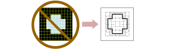 几何学形状模式配对是
